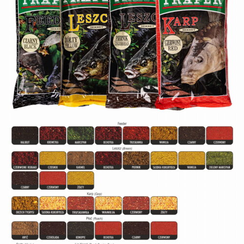 Zanęta Traper Sekret Feeder Halibut – 1kg