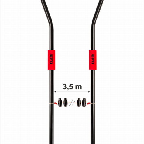 Miarka dystansu Traper M&F, 350 cm