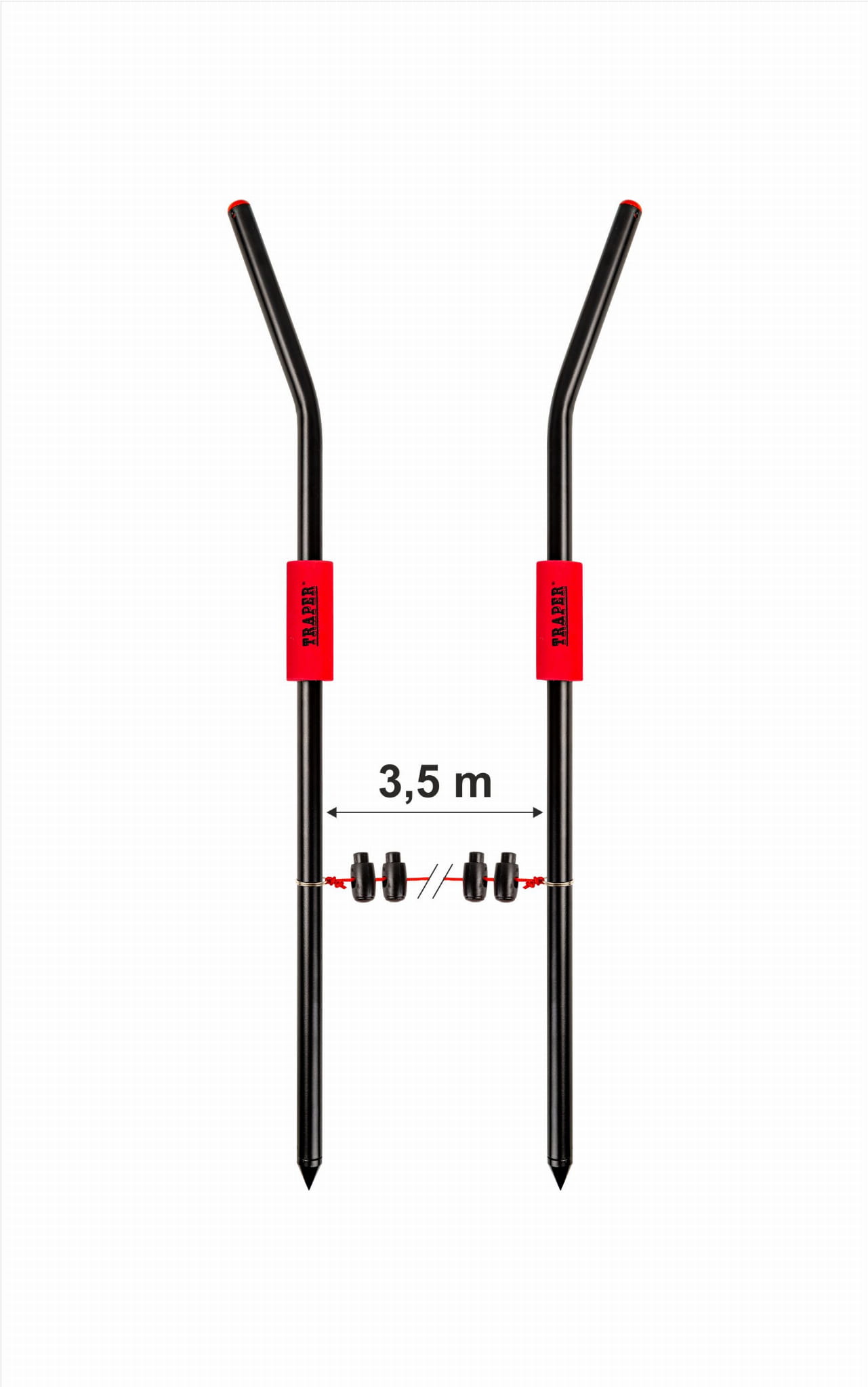Miarka dystansu Traper M&F, 350 cm