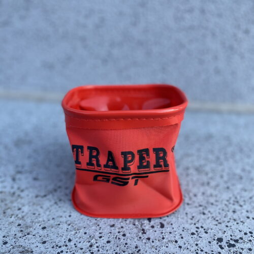 Pojemnik PCV Traper GST – czerwony 13×11×12 cm