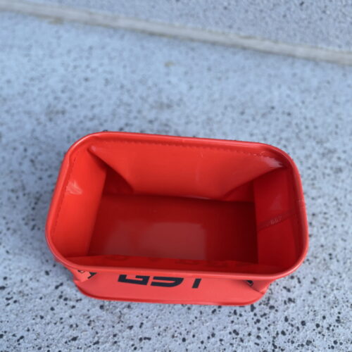 Pojemnik PCV Traper GST – czerwony 23×14×13 cm