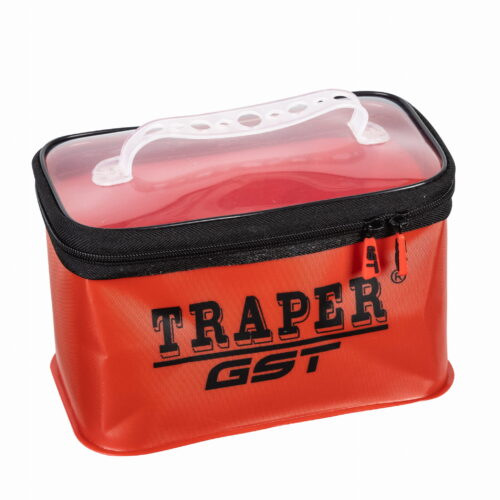 Pojemnik PCV z zamknięciem Traper GST – czerwony 23×14×13 cm