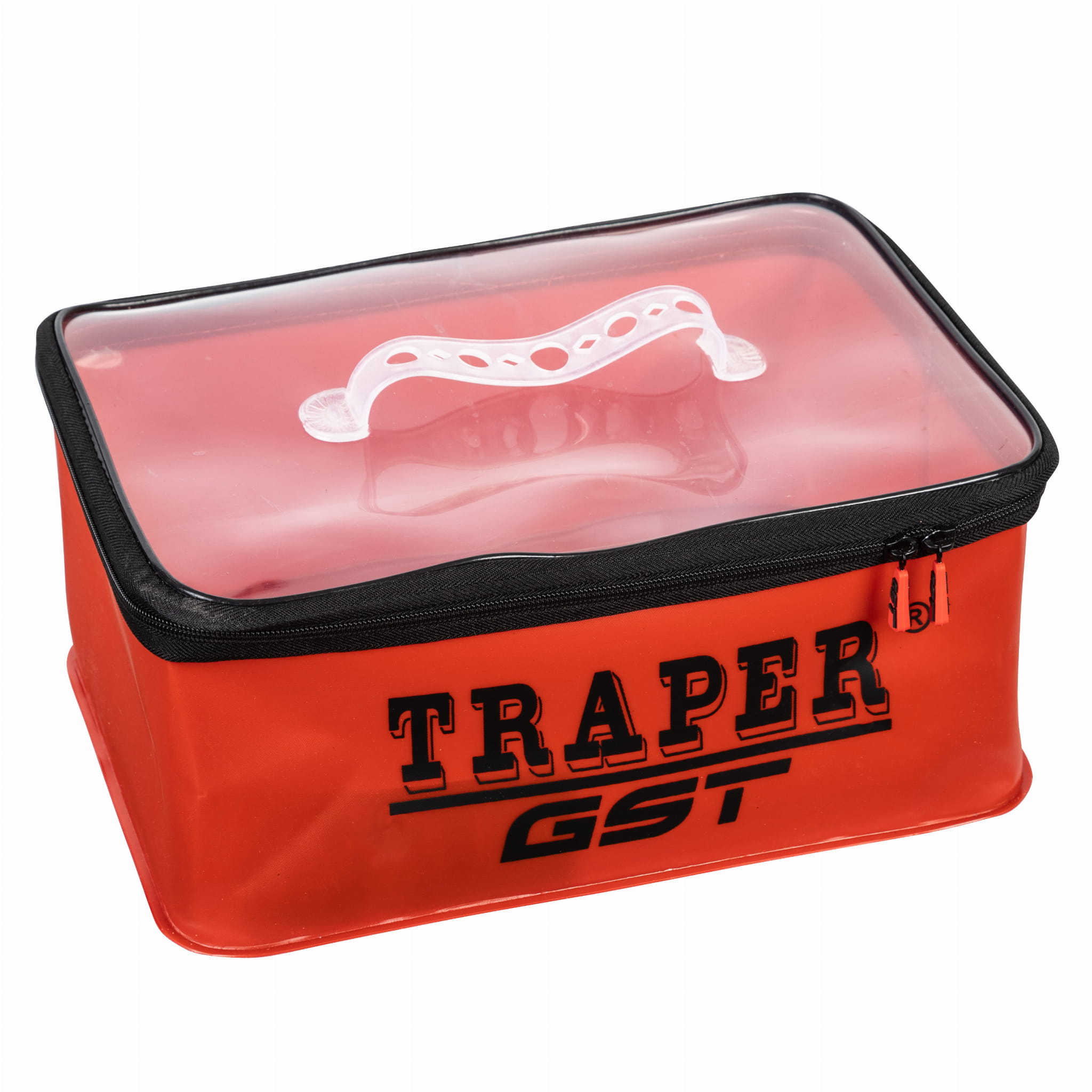 Pojemnik PCV z zamknięciem Traper GST – czerwony 33×25×14 cm