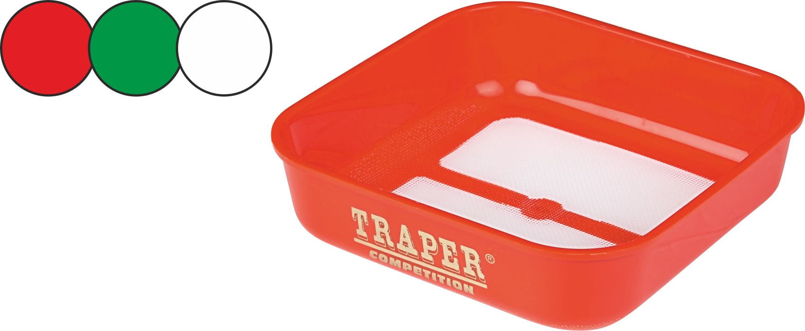 Pudełko z sitkiem Traper – czerwone, 1mm, 0,75l