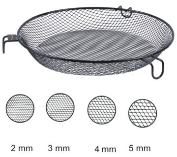Sito okrągłe duże Traper – Ø42 cm, oczka 2 mm - obrazek 2