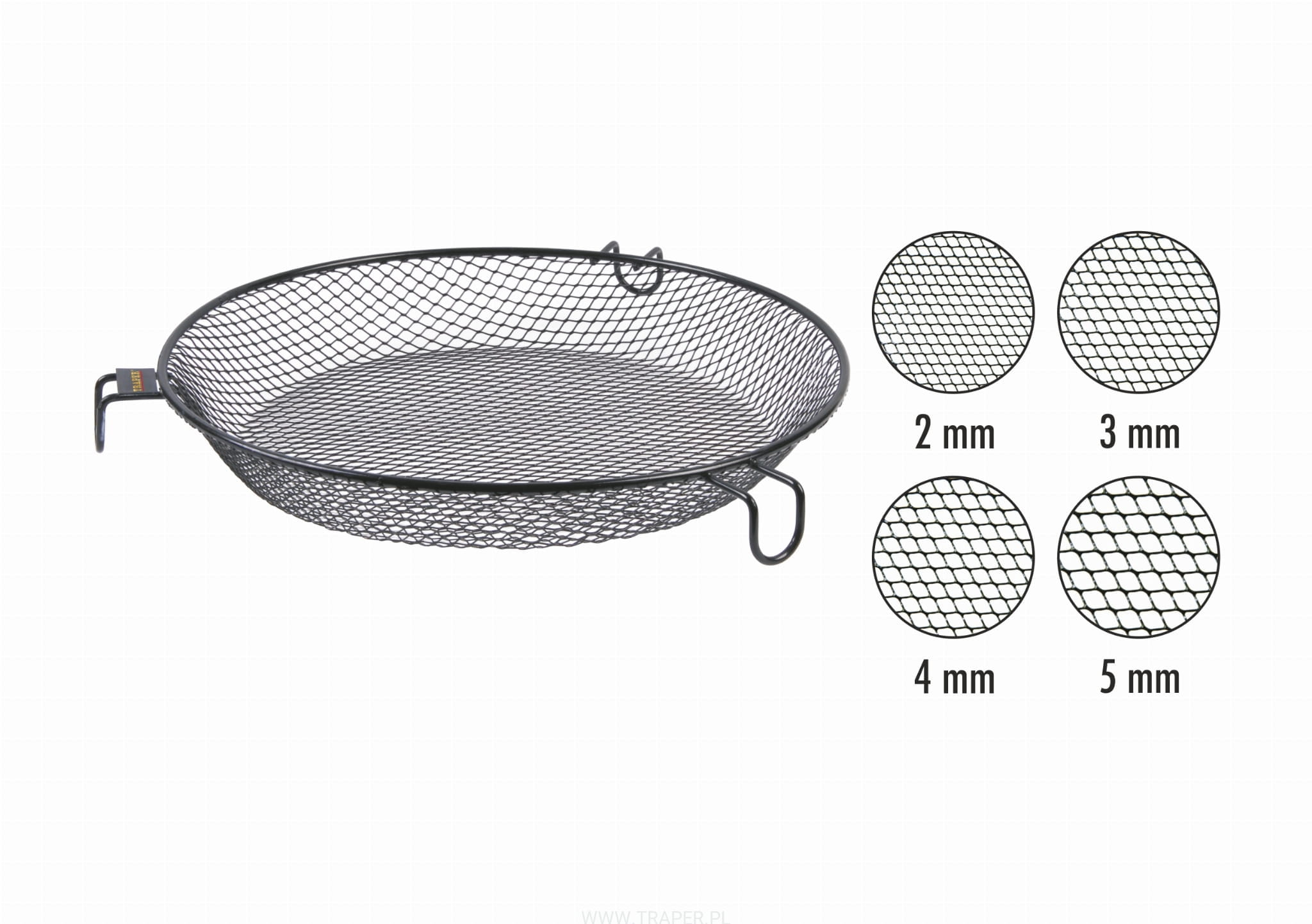 Sito okrągłe średnie Traper – Ø36,5 cm, oczka 3 mm