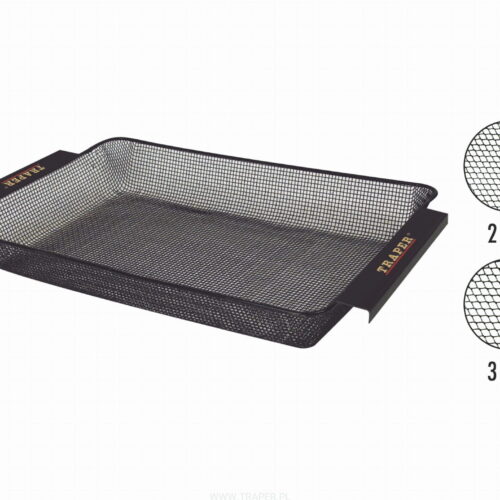 Sito prostokątne małe Traper – 19×30 cm, oczka 3 mm