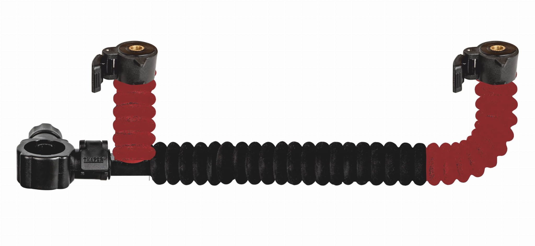 Uchwyt triple GST Click Carbo Red Traper – 25 cm D36/25
