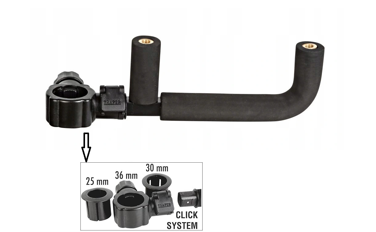 Uchwyt triple GST Click Traper – 25 cm D36/25 - obrazek 2